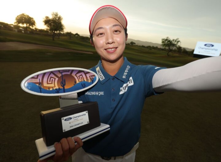 Hyo Joo Kim tops Nelly Korda again, wins LPGA's Ford Champ.