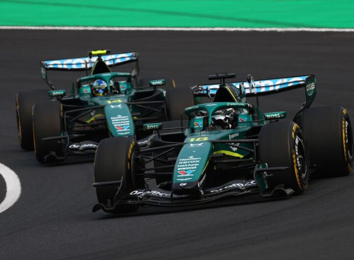Lance Stroll and Fernando Alonso resort to "Aston Martin championship" battle in Japan