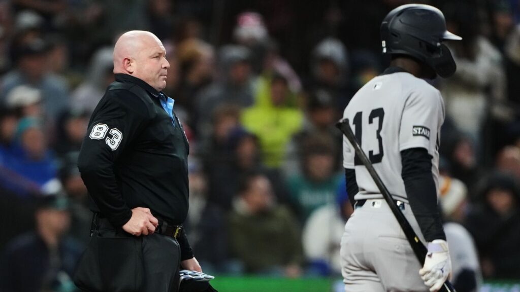 Yankees go 5-for-5 on ABS challenges in loss to Mariners