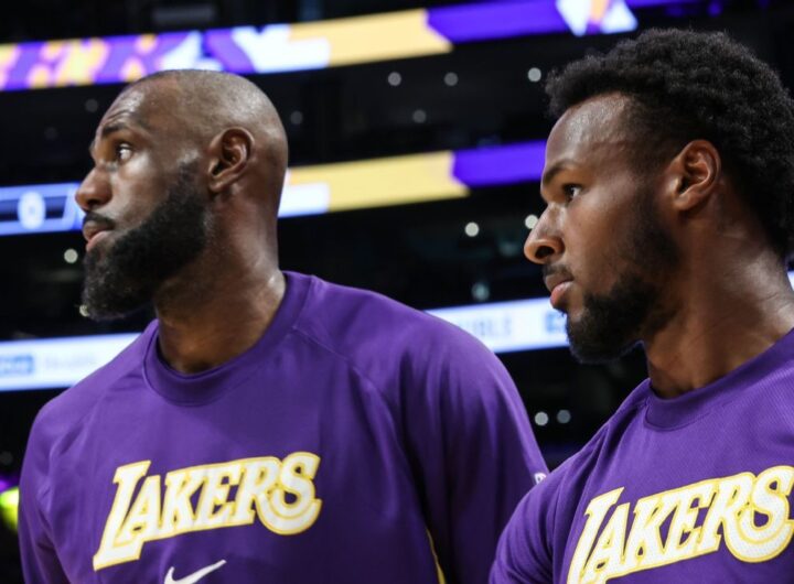 LeBron James confirms shattered backboard in 1-on-1 vs. Bronny