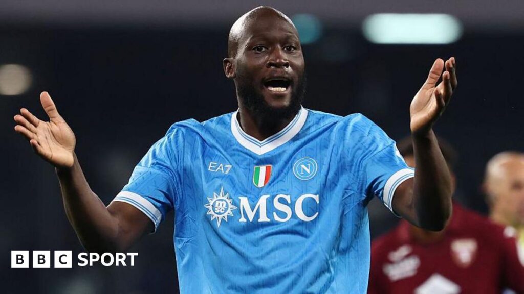 Romelu Lukaku: Napoli warn they could take action over striker's training no-show