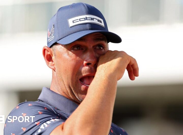 Gary Woodland: US golfer wins Houston Open for first title since brain surgery