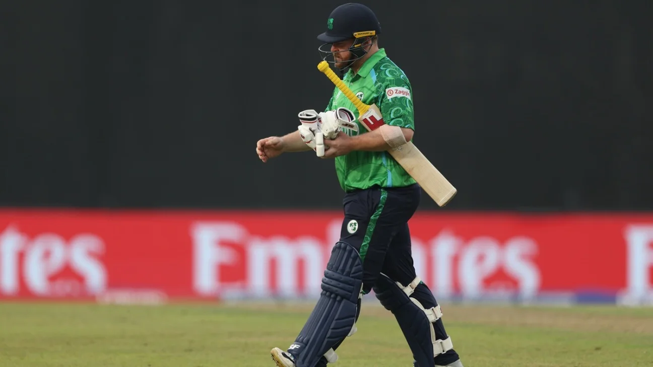 Paul Stirling steps down as T20I captain; Ireland confirm home T20I series against India
