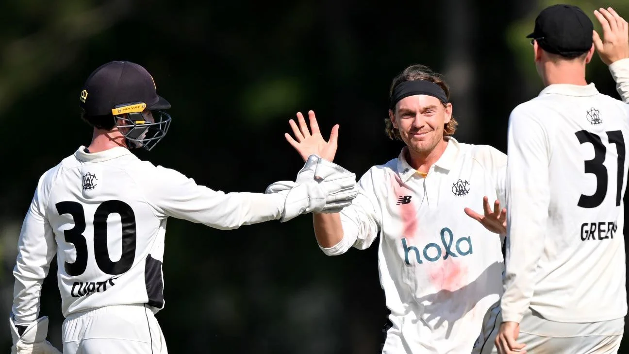 Sheffield Shield 2025/26, NSW vs WA 28th Match Match Report, March 14 - 17, 2026