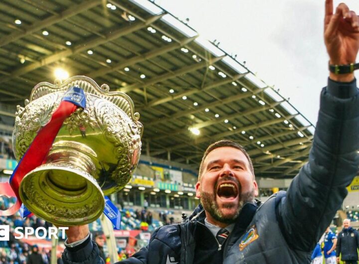 BetMcLean Cup final: 'This means a bit more to me' - David Healy on League Cup win