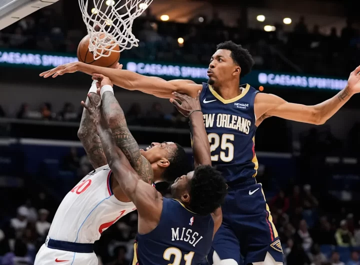 Bey scores 25 points and Murphy 23 to pace Pelicans to 124-109 victory over Clippers