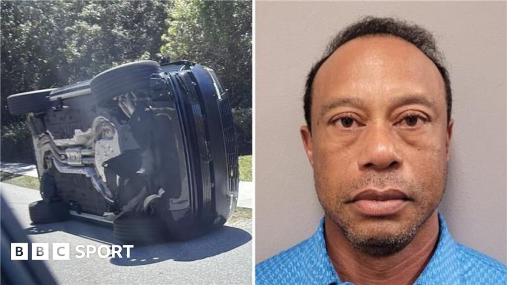 Tiger Woods mugshot released after driving under influence charges