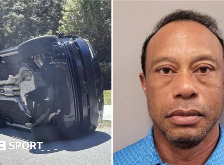 Tiger Woods mugshot released after driving under influence charges