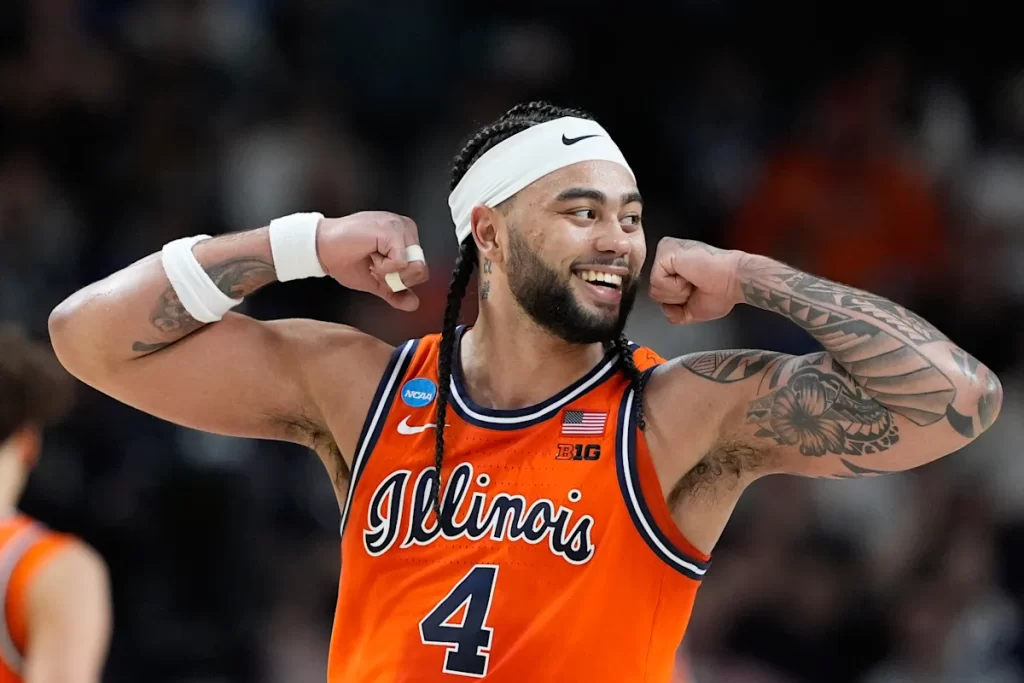 Andrej Stojakovic scores 21 as No. 3 seed Illinois beats 11th-seeded VCU 76-55 to reach Sweet 16