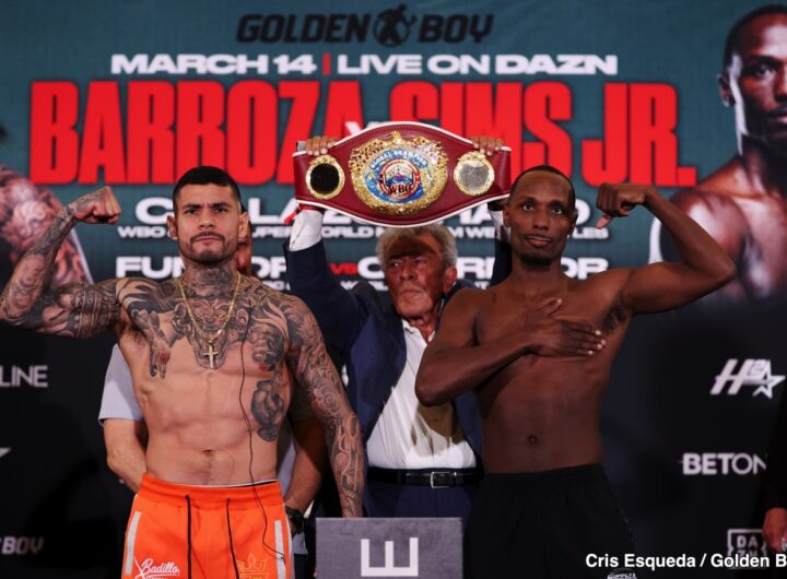 Arnold Barboza Looks To Prove The Oddmakers Wrong Against Kenneth Sims Jr.