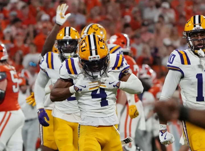 LSU superstar's big day puts him in the mix for Commanders at No. 7