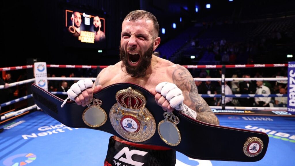 Anthony Cacace Outpoints Jazza Dickens to Become Two-Time Champion