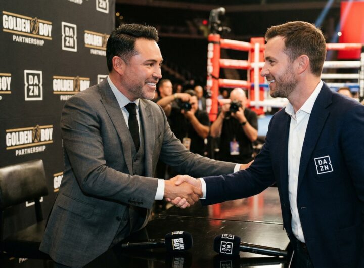 Golden Boy And DAZN Agree Multi-Year Extension Deal