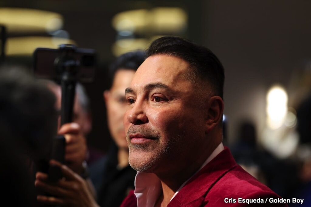 De La Hoya Says He’ll Never Work With Rick Mirigian Again