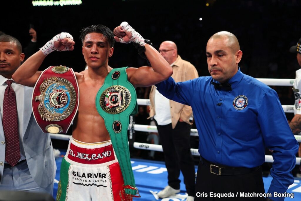 Emiliano Vargas Eyes Ryan Garcia After Quintana Win
