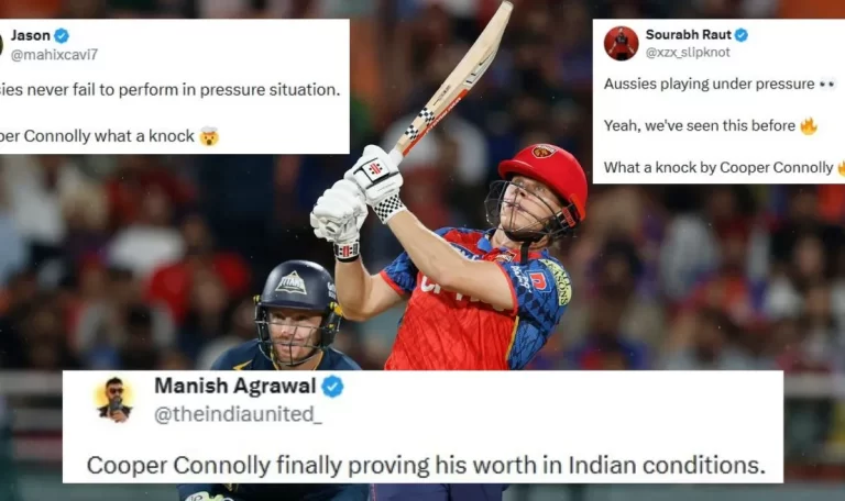 Fans go wild as Cooper Connolly holds his nerve to steer PBKS past GT in IPL 2026 thriller