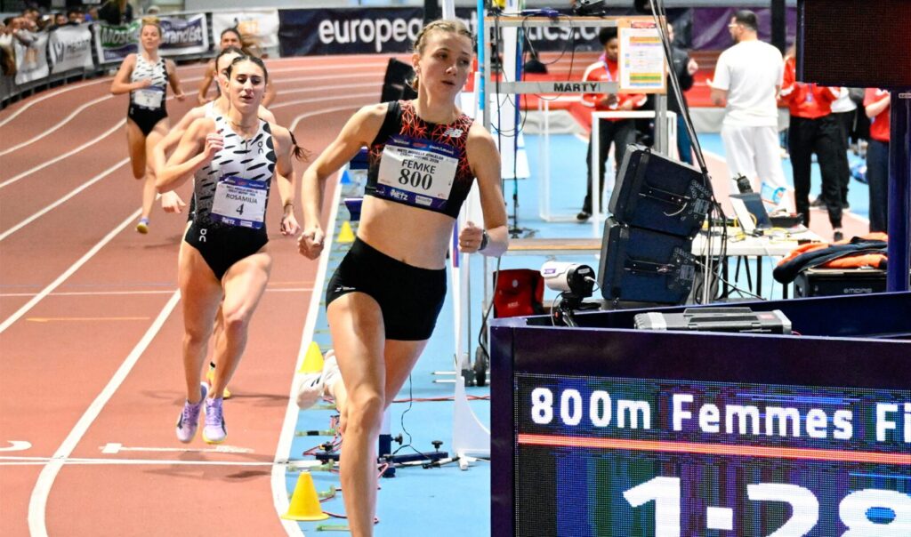 What is Femke Bol's potential in the 800m?