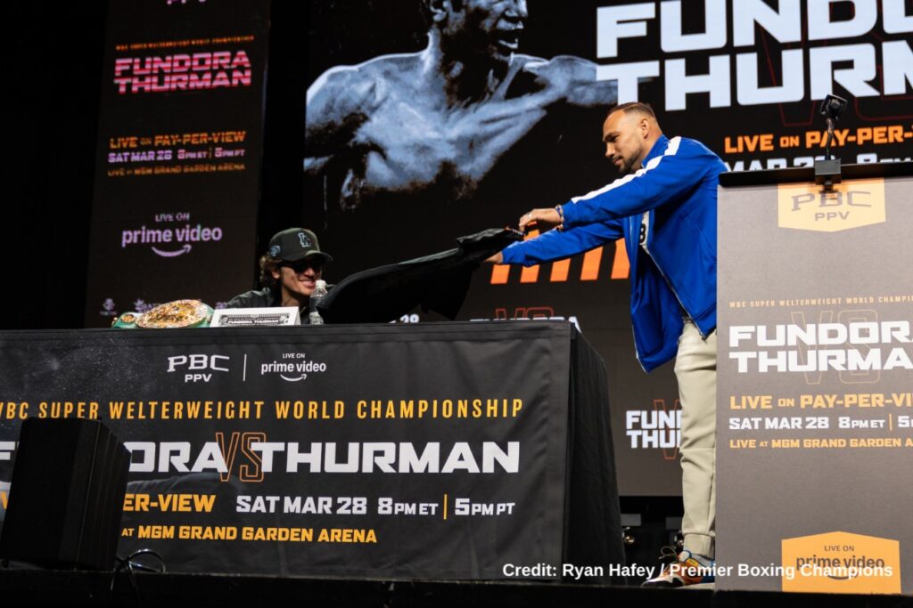 Sebastian Fundora Vs Keith Thurman Feels From Another Era