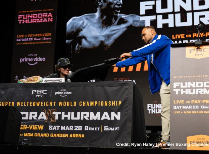 Sebastian Fundora Vs Keith Thurman Feels From Another Era