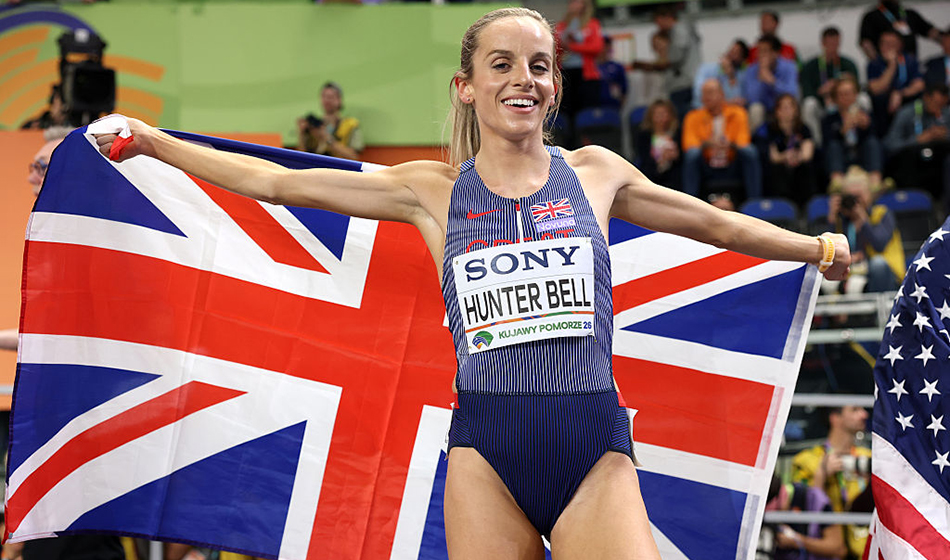 Golden Georgia Hunter Bell judges 1500m finish to perfection in Toruń