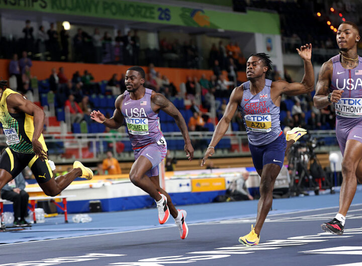Jordan Anthony storms to world indoor 60m glory