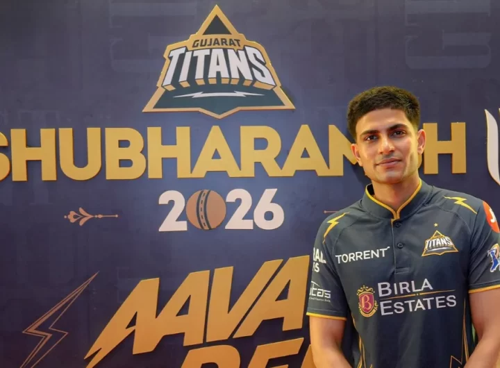 Gujarat Titans captain Shubman Gill felicitated for his incredible achievements ahead of IPL 2026