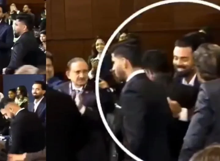 WATCH: Heartwarming scene as KL Rahul embraces Sanju Samson during BCCI’s Naman Awards tribute to T20 World Cup champions