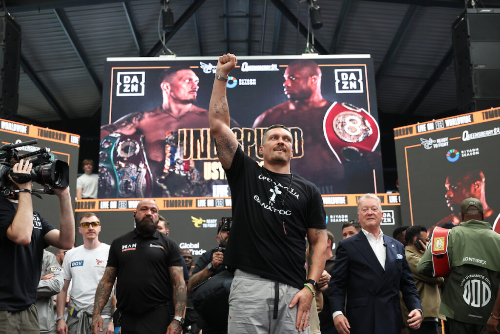 Oleksandr Usyk's Next Opponent Raises Eyebrows