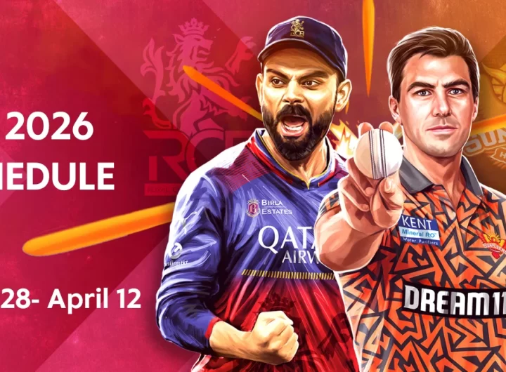 IPL 2026: BCCI announces schedule for the first phase; RCB to take on SRH in the opening contest