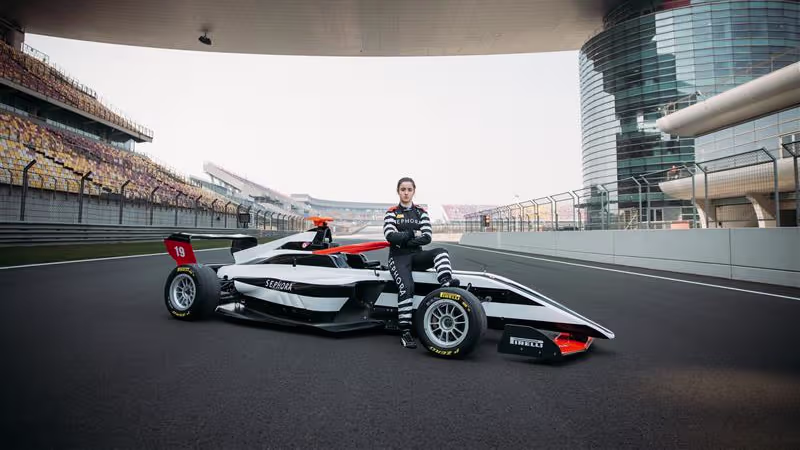 SEPHORA becomes Official Partner of F1 ACADEMY with Natalia Granada completing the 2026 grid
