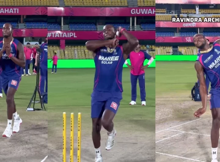 WATCH: Jofra Archer perfectly mimics Ravindra Jadeja’s bowling action ahead of RR vs CSK clash at IPL 2026