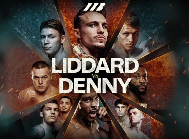 George Liddard vs Tyler Denny LIVE results from London