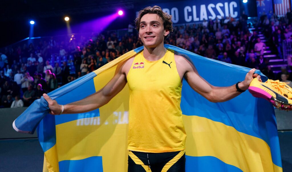 Mondo Duplantis soars to 6.31m world record in Sweden