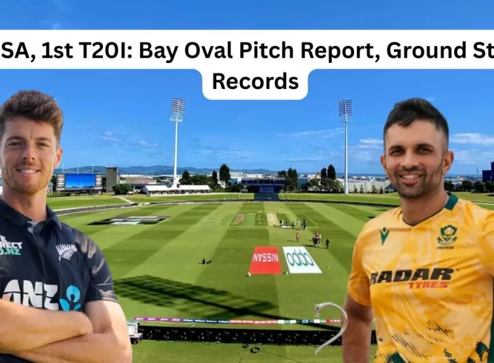 NZ vs SA, 1st T20I: Bay Oval Pitch Report, T20 Stats and Records