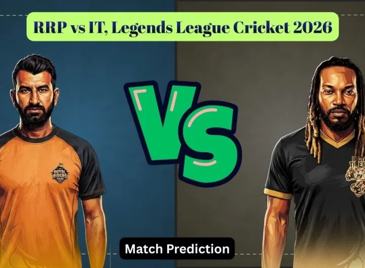 RRP vs IT, Legends League Cricket 2026 Match Prediction: Who will win today’s game between Royal Riders Punjab and India Tigers?