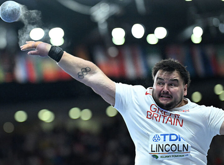 Shot putter Scott Lincoln excels in fourth but leaves Toruń frustratingly empty handed