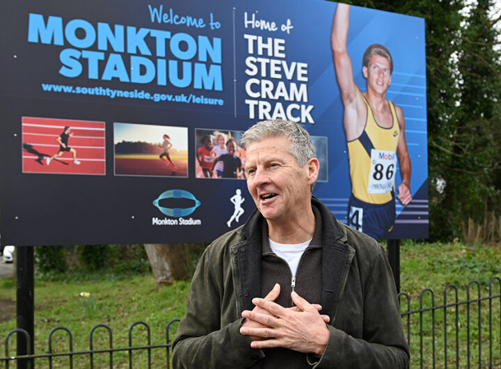 Track that launched a legend: Monkton Stadium honours Steve Cram
