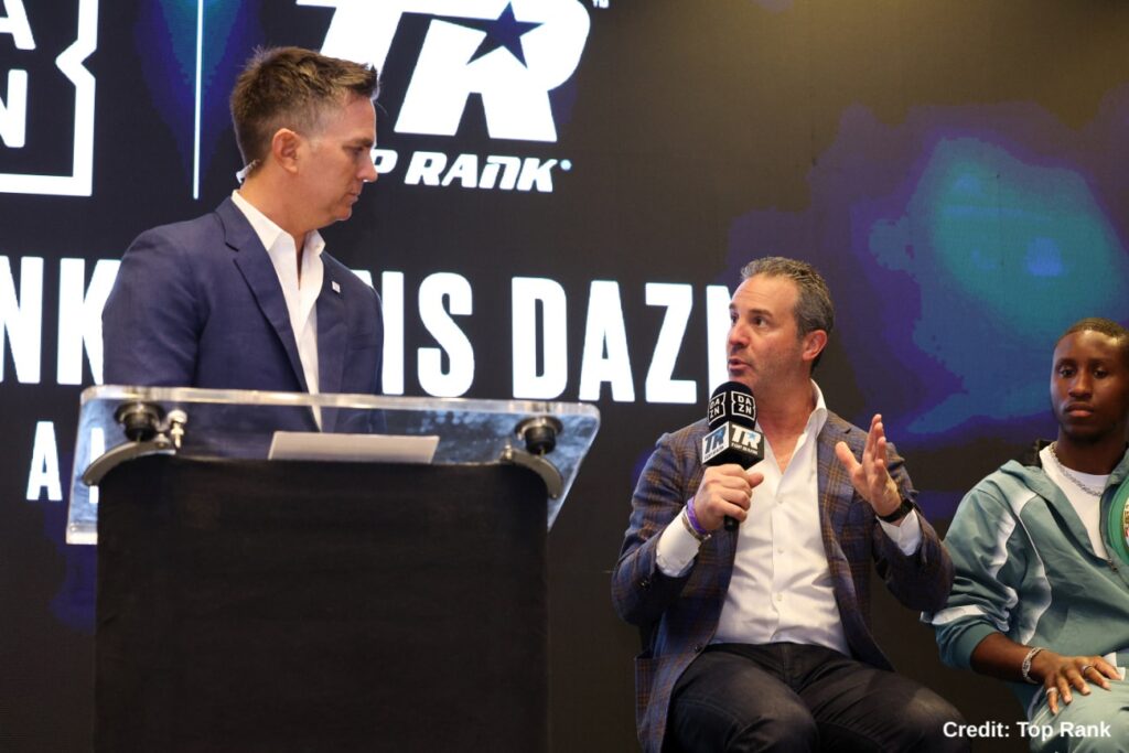 Duboef Confirms Ennis Vs Zayas Talks As Backup Option
