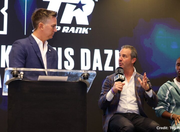 Duboef Confirms Ennis Vs Zayas Talks As Backup Option