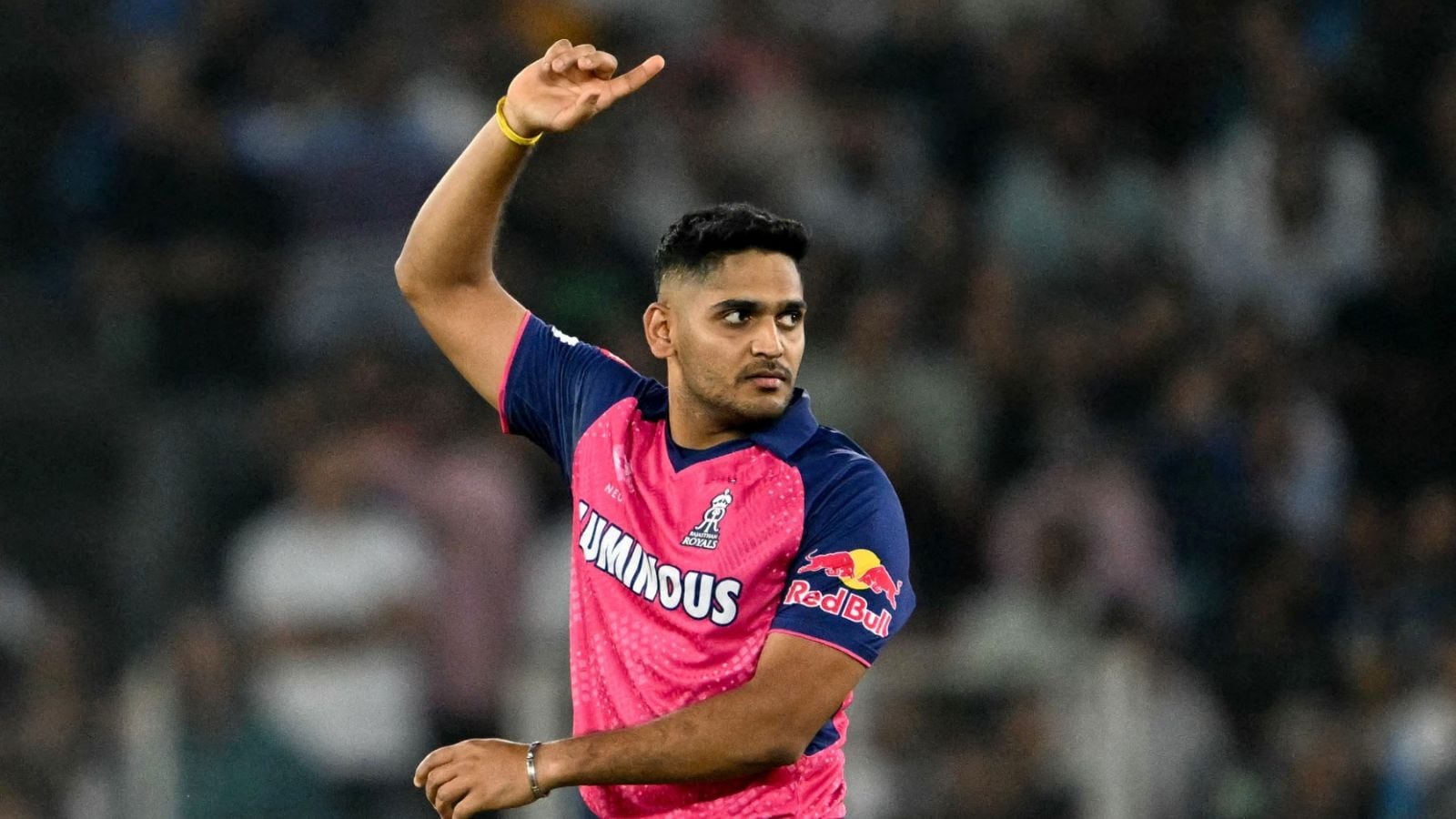 Tushar Deshpande suffered a bronchitis issue during the game (Picture credit: AFP)