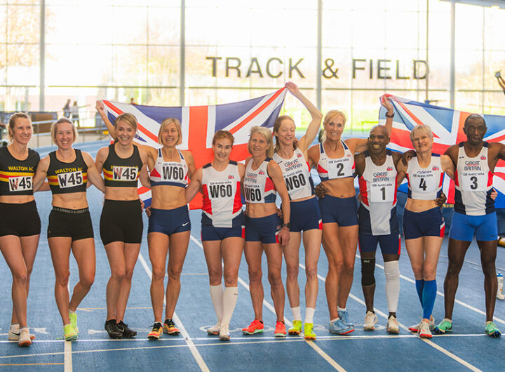 World 4x400m records for British masters at Lee Valley