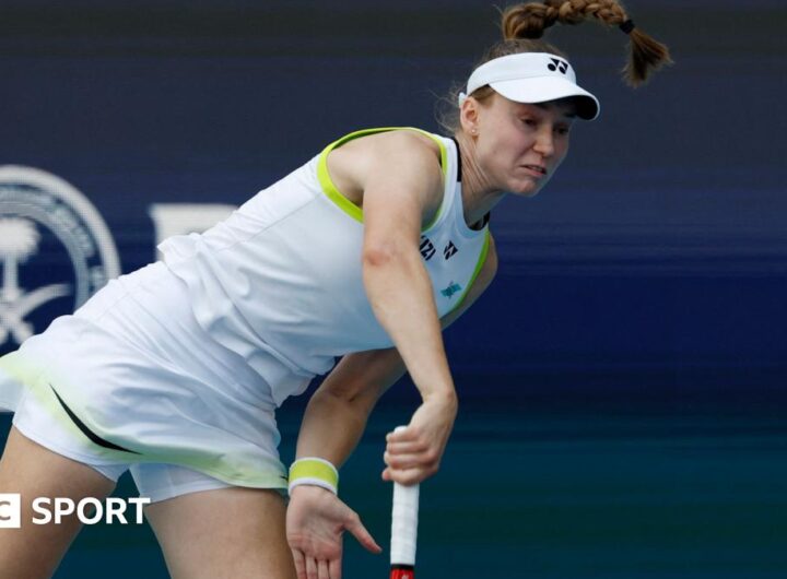 Miami Open: Elena Rybakina battles past Jessica Pegula to move into semis