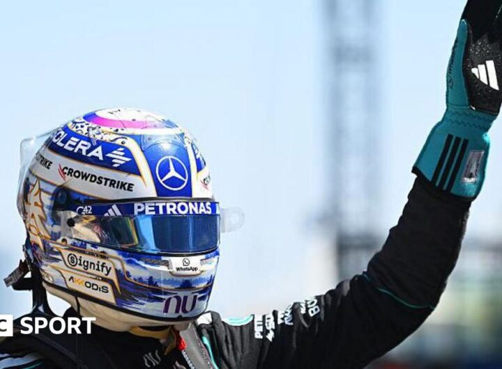 Chinese GP sprint 2026: Russell wins eventful race