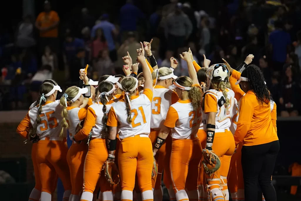 Why Tennessee softball is wearing mismatched socks for Game 2 vs Florida