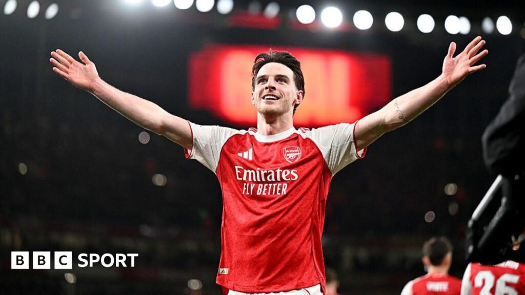 Declan Rice: How England midfielder epitomises relentless Arsenal
