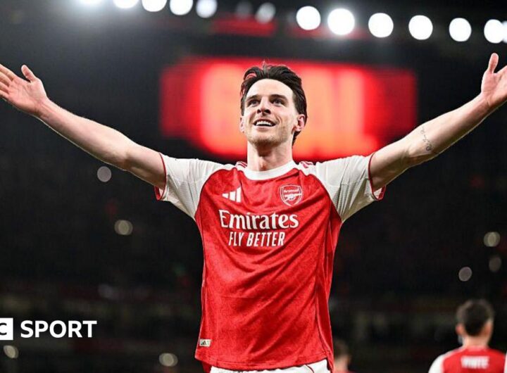 Declan Rice: How England midfielder epitomises relentless Arsenal