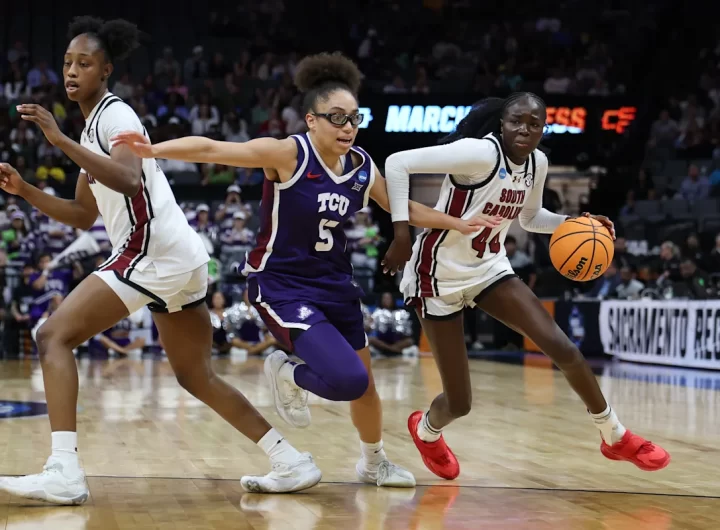 South Carolina fends off Olivia Miles, TCU to reach another Final Four and set up rematch with UConn