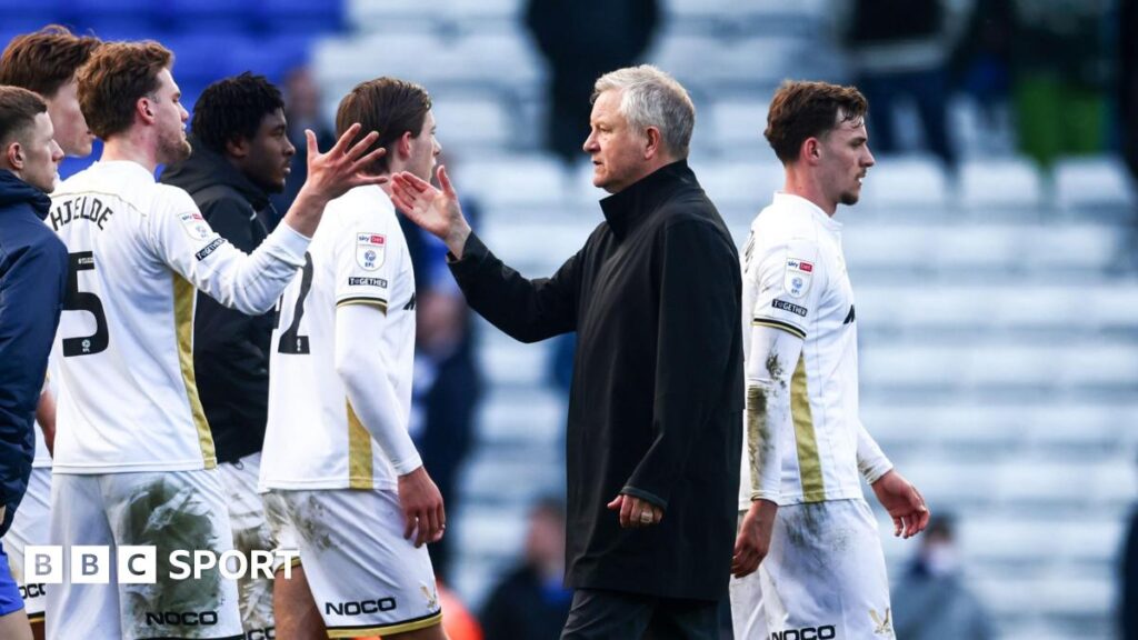 Chris Wilder: Sheff Utd boss says criticism of Blades players' attitude is 'disrespectful'