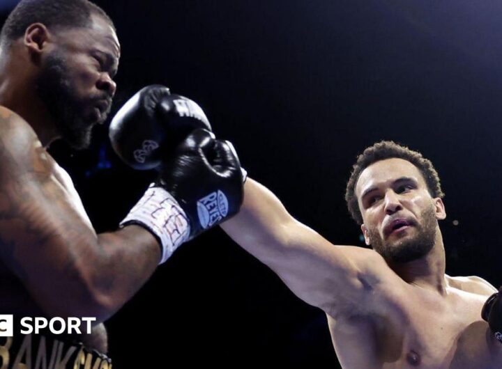 Itauma vs Franklin: Moses Itauma wins step-up fight with crushing fifth round stoppage