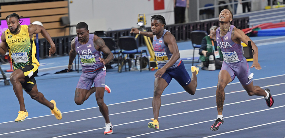 WIC Men’s 60 Flash — 2-Medal Shot In The Arm For U.S. Sprinting
